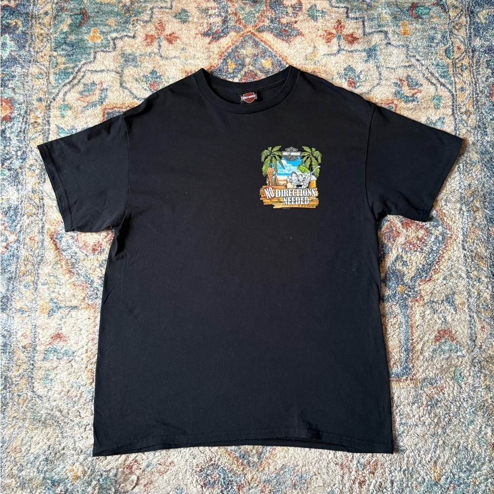 Harley Davidson Mexico Biker T-shirt Large